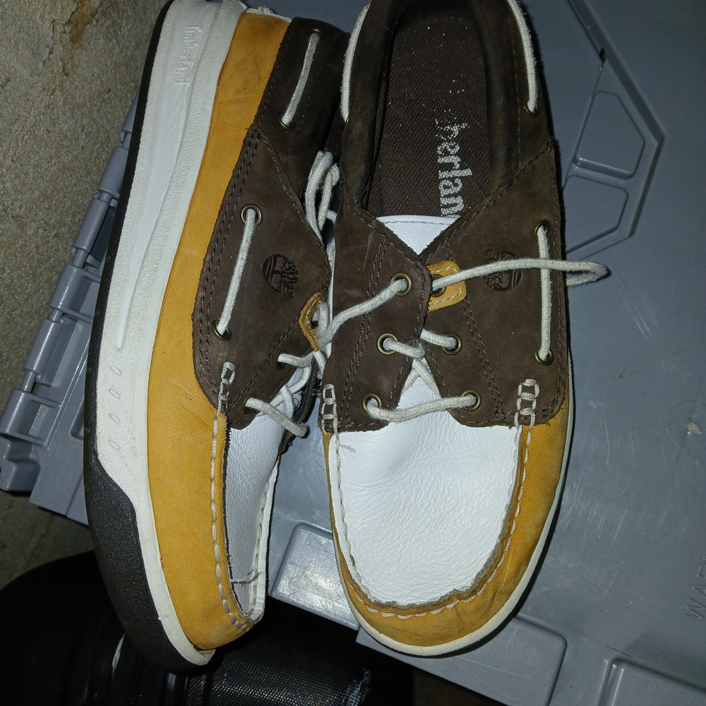 Timberland Multicolor Leather Loafers